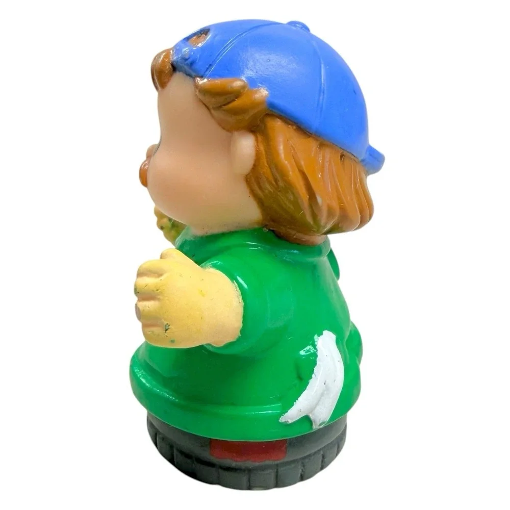 Fisher Price Little People Recycling Truck Toy W/ Figure Sound Singing WORKS!‎